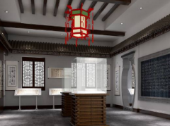 企業展廳設計之三角形陳列