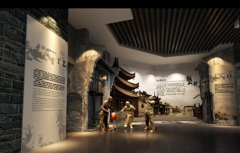 多媒體互動 河南偃師城市展廳設計案例(圖10)